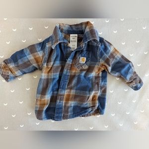 Carhartt Baby Boys Flannel Shirt